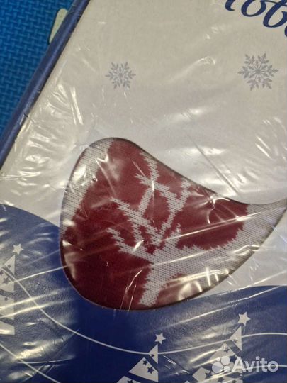 Плед детский вязаный шерстяной 90*110