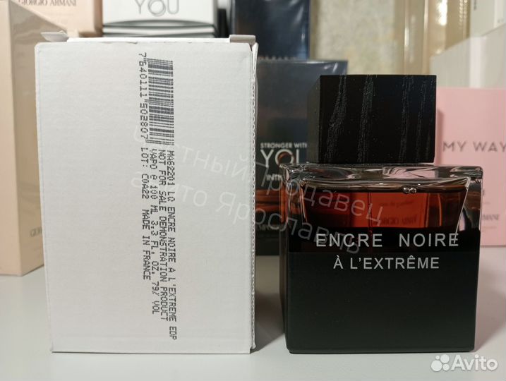 Lalique encre noire a l'extreme 100 мл тестер