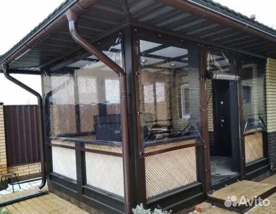 Мягкие окна пвх для беседок и веранд