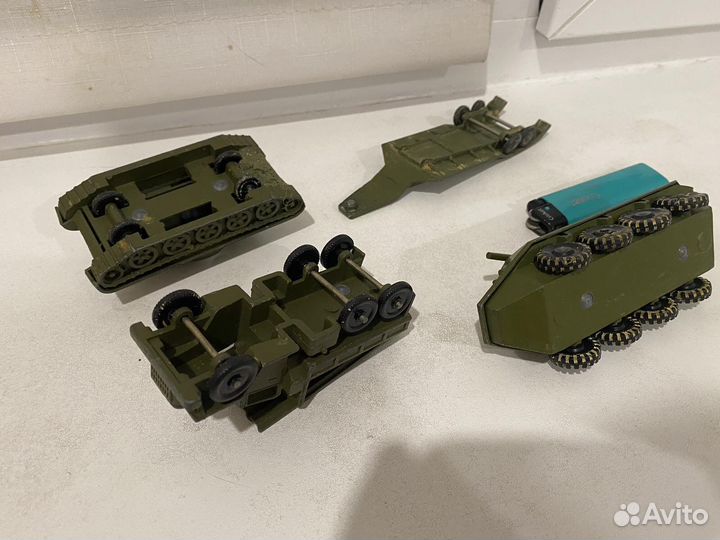Игрушки СССР военная техника