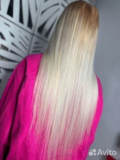 Наращивание волос модель