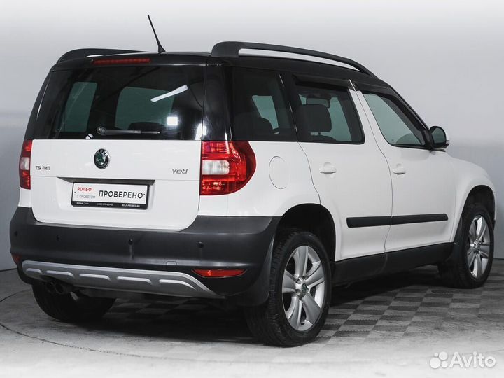 Skoda Yeti 1.8 AMT, 2012, 104 450 км