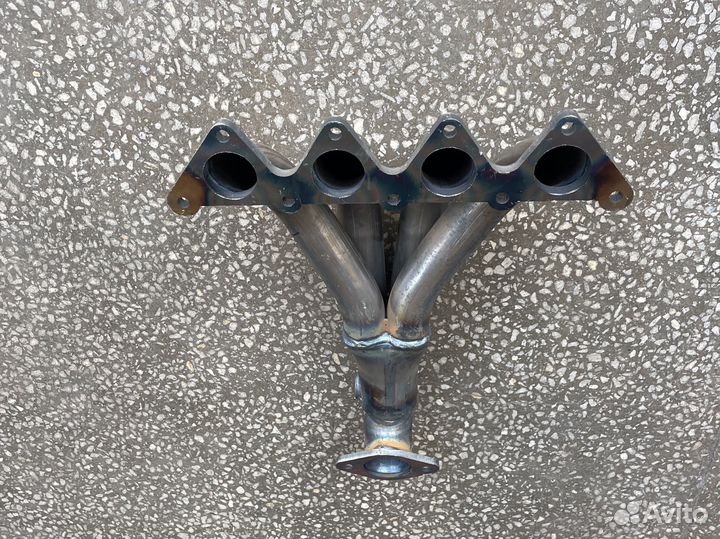 Паук прямоточный на Hyundai Accent tagaz