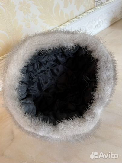 Шапка норковая женская