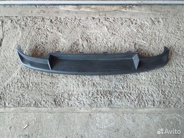 Юбка заднего бампера Skoda Octavia A7