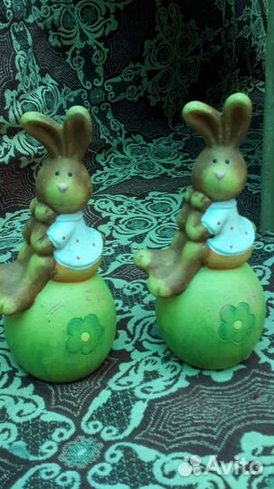 Копилки + фигурки зайчики