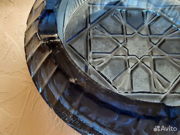 Пепельница СССР стекло