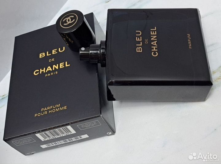 Духи мужские Bleu de Chanel Блю де Шанель Золотые