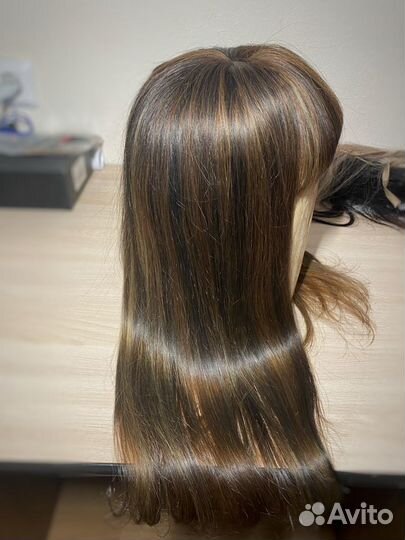 Накладка из натуральных волос