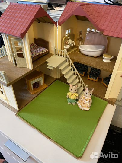 Sylvanian Families большой дом со светом