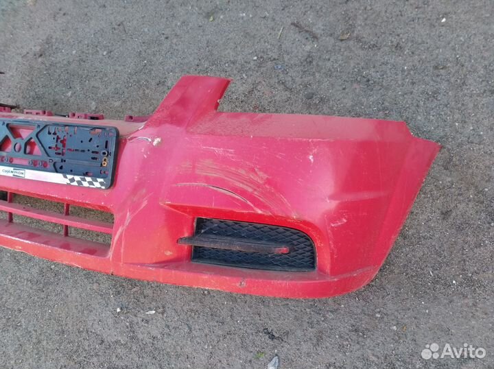 Передний бампер Шевроле Авео Т250