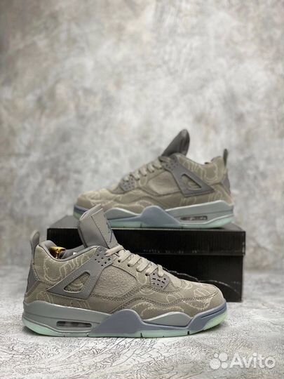 Новинка бежевые nike AIR jordan 4 premium