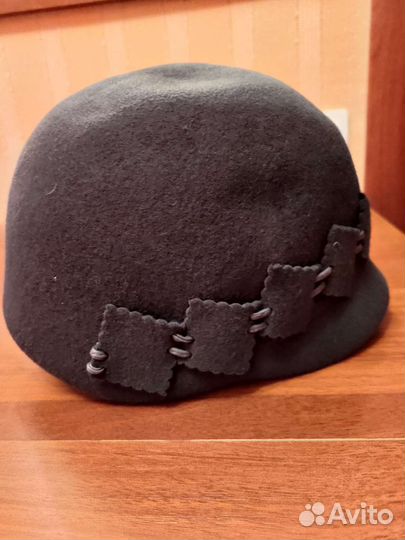 Шляпа фетровая женская