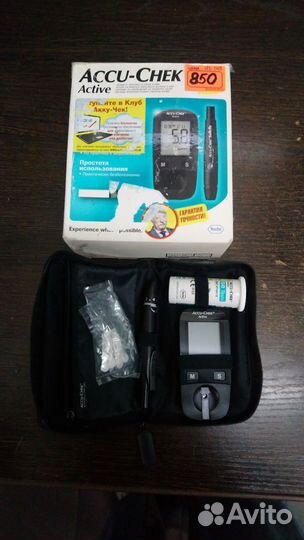Система контроля уровня глюкозы Accu-chek active