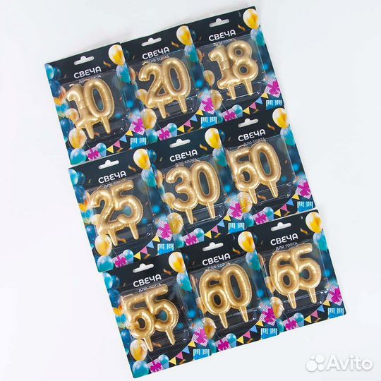 Свечи в торт
