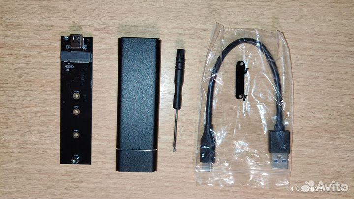 Внешний корпус USB 3,1 к M.2 nvme PCIe SSD