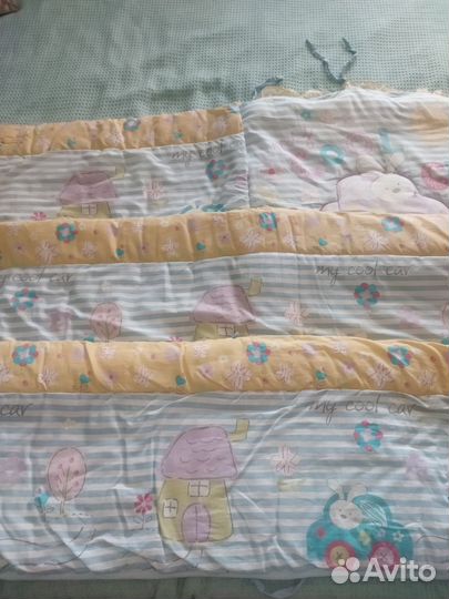 Бортики в детскую кроватку бу