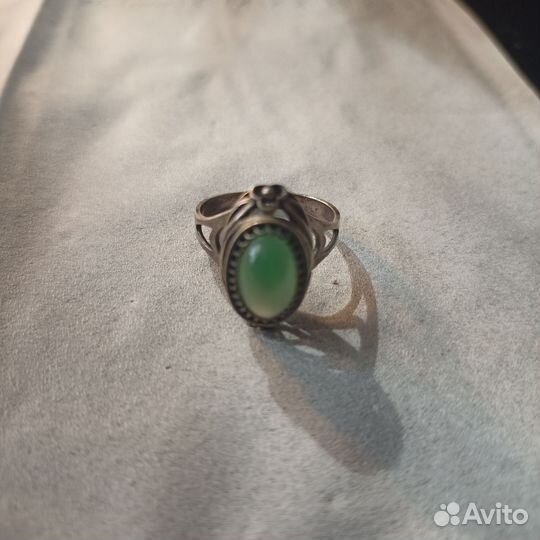 Кольцо серебряное СССР