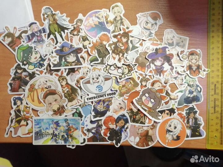 Наклейки Genshin Impact