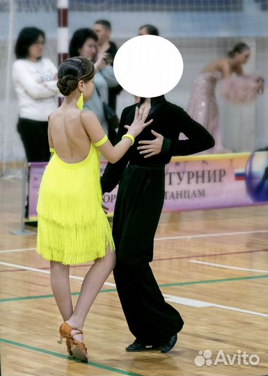 Платье для бальных танцев латина ю1