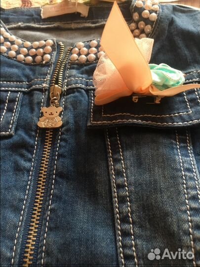 Костюм джинсовый 98см