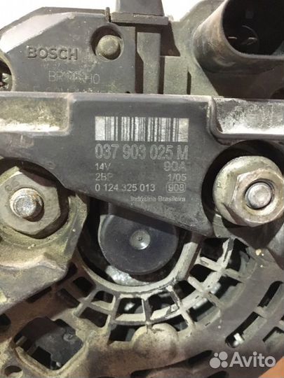 Генератор Audi A2 A3 Vw Lupo Polo Sharan T4 Caddy