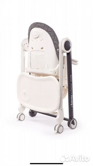 Детский стульчик для кормления happy baby