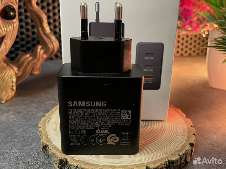 Быстрая зарядка Samsung 25/65W