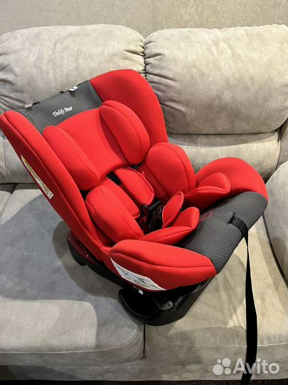 Автокресло новое teddy bear 0+ группа 0,1