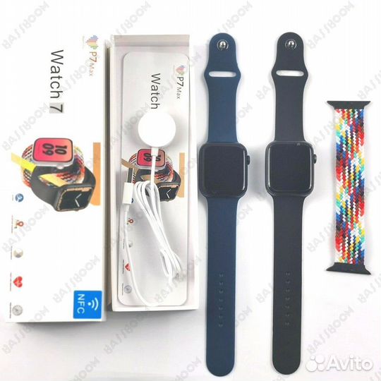 Смарт часы Smart watch P7 Max + ремешок