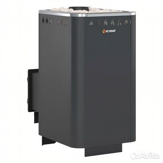 Печь для бани Везувий Русичъ Антрацит 28 дт-4