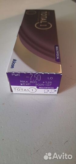 Линзы контактные мультифокальные alcon