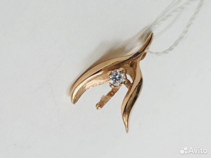 Золотая подвеска