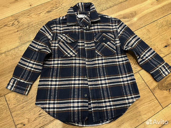 Рубашки. Вещи пакетом mothercare 116