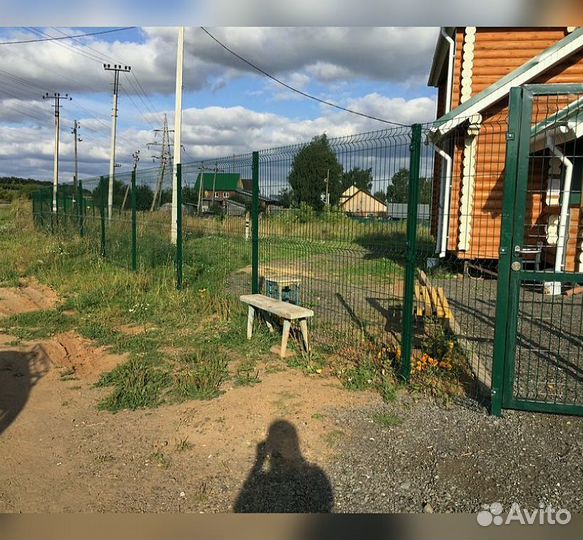 Забор сетка 3д