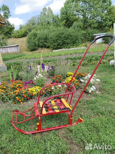 Детские зимние санки