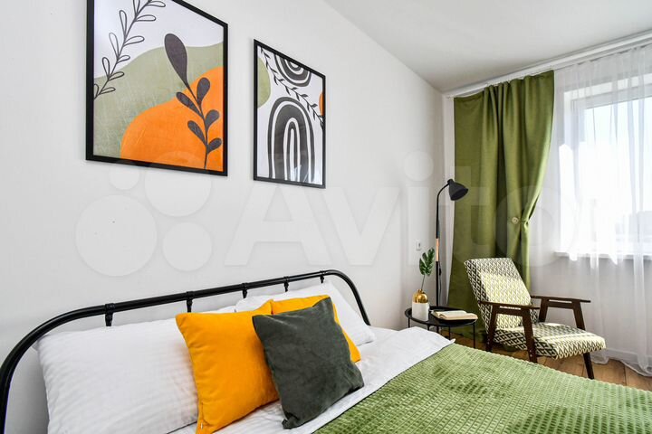 2-к. квартира, 54 м², 6/10 эт.