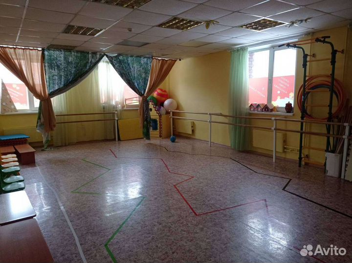 Помещение в детском центре для тренировок