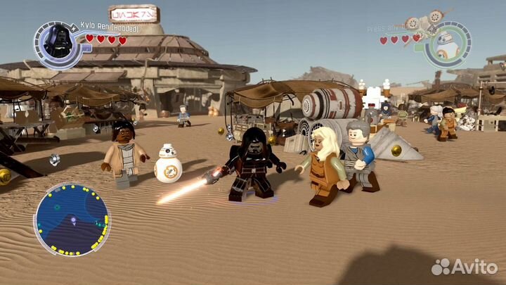 Lego Star Wars The Force Awakens xbox 360 Диск