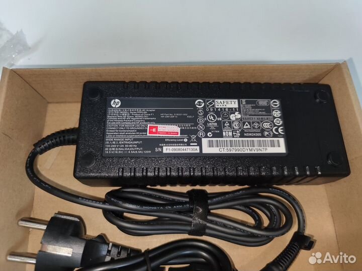 Зарядные устройства сетевые адаптеры для ноутбуков