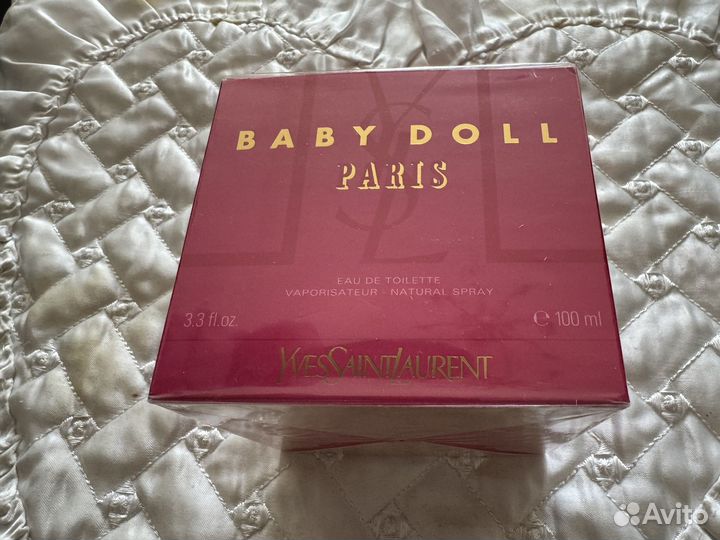 Baby doll yes saint laurent 100 мл винтаж оригинал