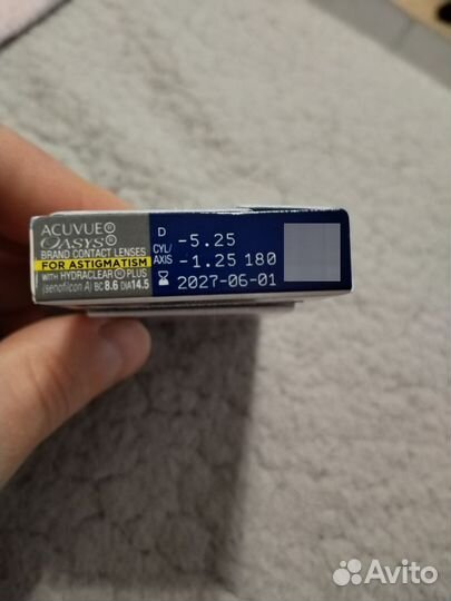 Линзы контактные acuvue oasys двух недельные