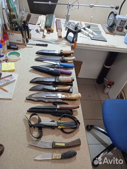 Заточка ножей, ножниц Ижевск