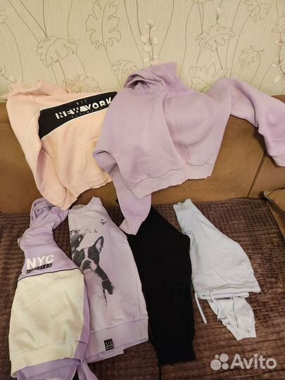 Вещи пакетом на девочку 140-154