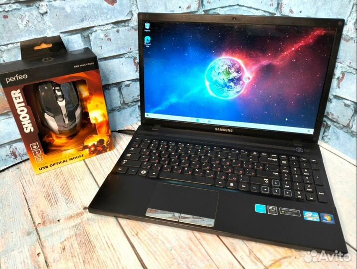 Мощный Samsung на i5-2430m/ RAM 12/ GT 520MX/ SSD