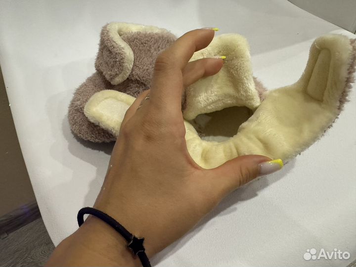 Детские утепленный пинетки-ботинки