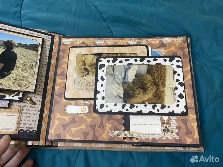 Фотоальбом для питомца ручная работа на заказ