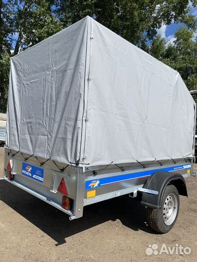 Прицеп легковой самосвал 2.5х1.56 с тентом Аэро