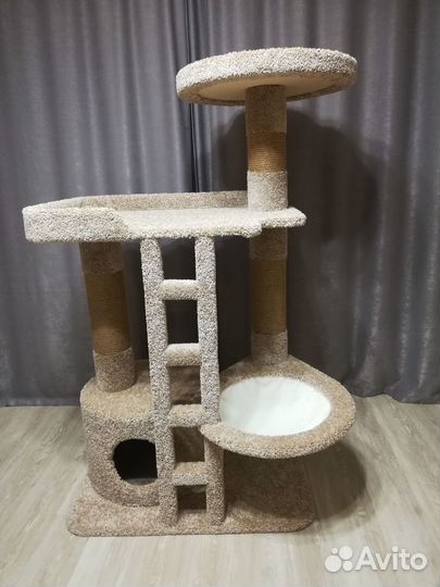 Шикарный домик, когтеточка, гамачок