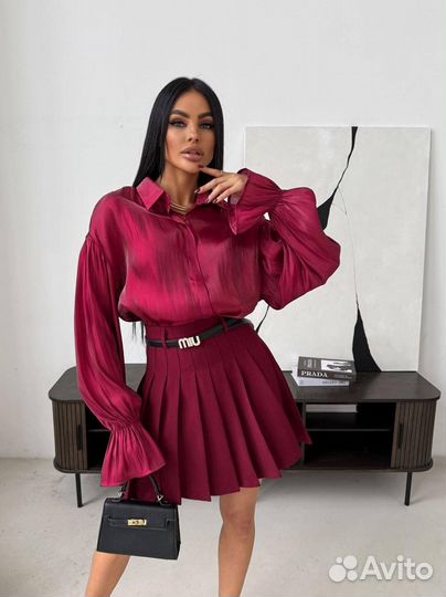 Юбка Мiu Мiu + ремень